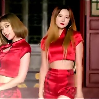 Coreana jovencita lesbiana kpop musica video