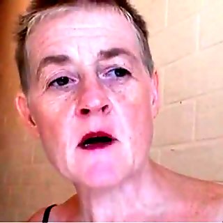 I am pierced granny slave with pussy piercings fucked hard