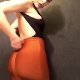 Nasty blonde slut gets horny video 10